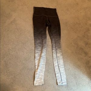 Wonder under high rise lululemon